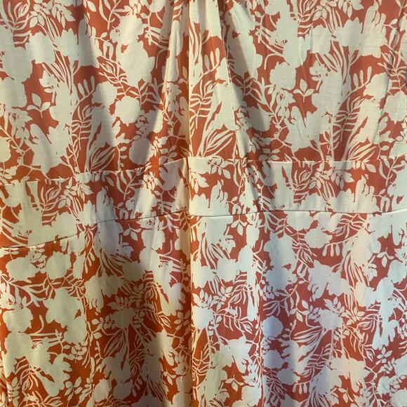 1X 14 16 Plus Size BloomChic Tshirt  Floral Dress Metal Ring Pockets Rare - Picture 8 of 12